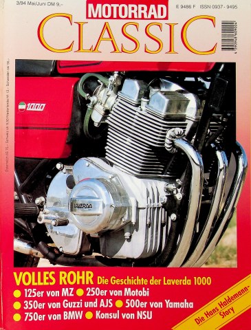 Deckblatt Motorrad Classic (03/1994)